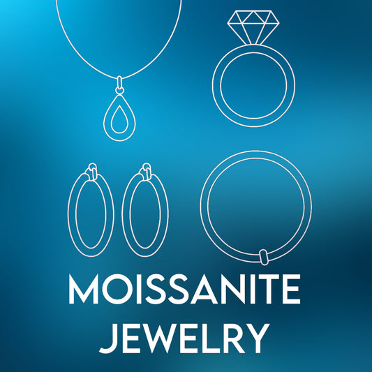Moissanite Jewelry Supplier *PASSES DIAMOND TESTER* (Earrings, Rings, & Necklaces)